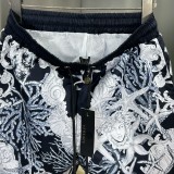 Original Swim Trunks Board shorts Quick Dry Black White