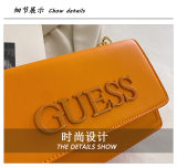 5A Alphabet Logo Handbag Shoulder Bag Brown