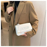 5A Alphabet Logo Handbag Shoulder Bag White