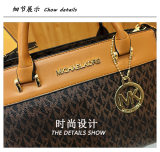 5A Women's Printed Handbag Shoulder Bag Beige