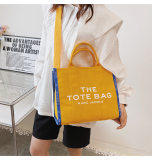 5A Jacquard Large Tote Bag Yellow