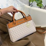 5A Women's Printed Handbag Shoulder Bag Beige