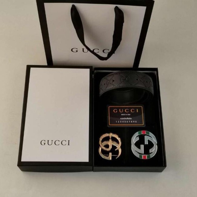 5A Belt Double Buckle Gift Box