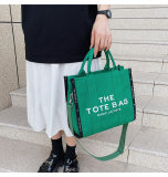 5A Jacquard Large Tote Bag Green