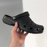 5A Classic Clog Sandals Slippers Black