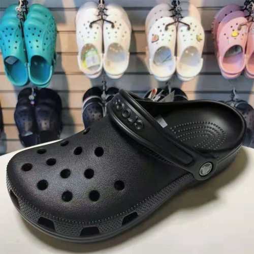 5A Classic Clog Sandals Slippers Black