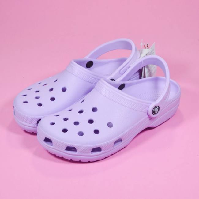 5A Classic Clog Sandals Slippers Purple