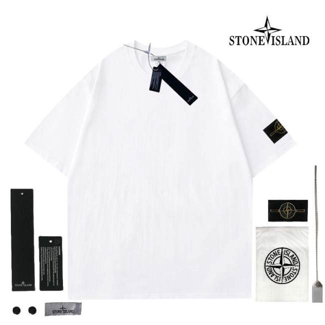 5A Simple Versatile Loose Short-Sleeved T-shirt White