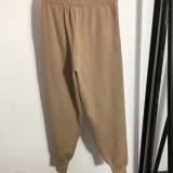 5A Women Simple Sweater Set Jacket Pants Three Piece Suit Grey