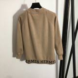 5A Women Simple Sweater Set Jacket Pants Three Piece Suit Grey