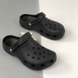 5A Classic Clog Sandals Slippers Black