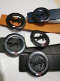 5A Men's Slide Buckle Belt Black