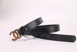 5A Women Slide Buckle Belt Black
