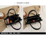 5A The Leather Tote Bag Black