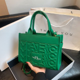 5A The Monogram Neoprene Large Tote Bag Green