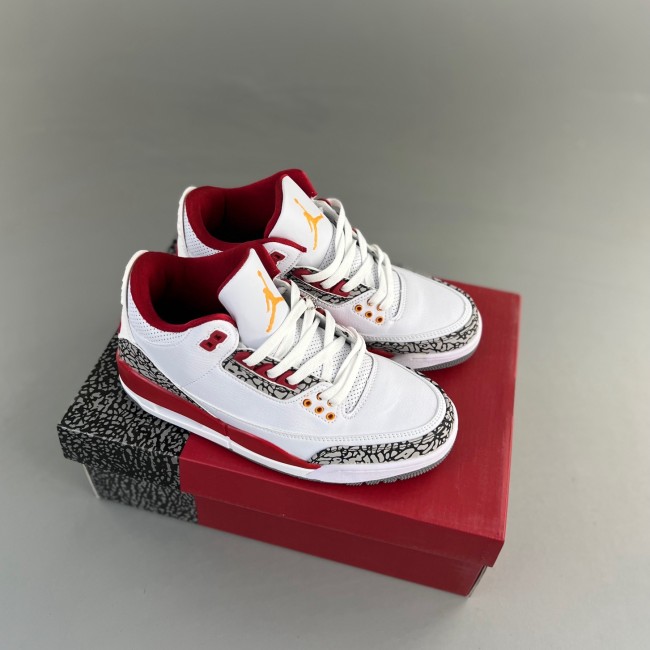 5A Air Jordan 3 Retro Sneakers Basketball Shoes White
