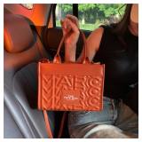 5A The Monogram Neoprene Large Tote Bag Orange
