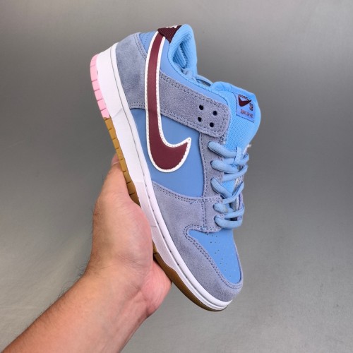 5A SB Dunk Low Sneakers Blue