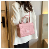 5A The Monogram Neoprene Large Tote Bag Pink