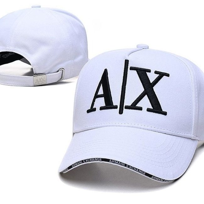 5A Embroidered Logo Ball Cap White