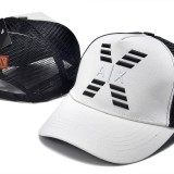 5A Simple Logo Ball Cap White