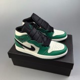 5A Jordan 1 Mid Sneakers Basketball Shoes Green