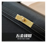 5A Women's Kelly Handbag Shoulder Bag Black