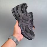 5A NB 2002R Comfortable Fabric Non-Slip Wear-Resistant Breathable Iightweight Casual Shoes Dark Grey