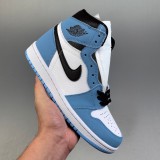 5A Jordan 1 Mid Sneakers Basketball Shoes Blue