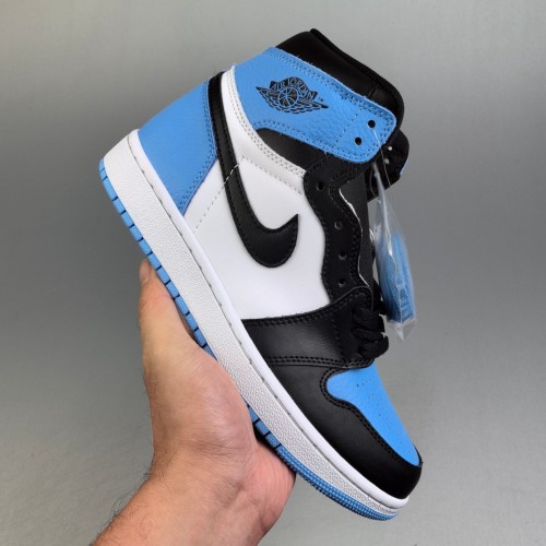 5A Jordan 1 Mid Sneakers Basketball Shoes Blue