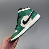 5A Jordan 1 Mid Sneakers Basketball Shoes Green