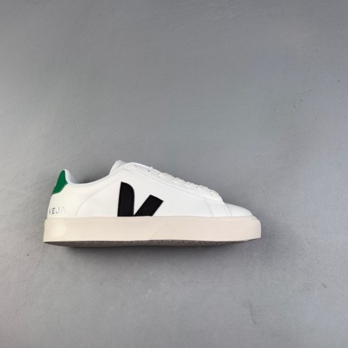 Campo Low Chromefree Leather Shoes White Pink