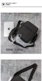 5A Men's Simple Versatile Shoulder Bag Black
