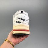 5A NB 1000 Retro Sneakers Running Shoes White Red