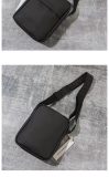 5A Men's Simple Versatile Shoulder Bag Black
