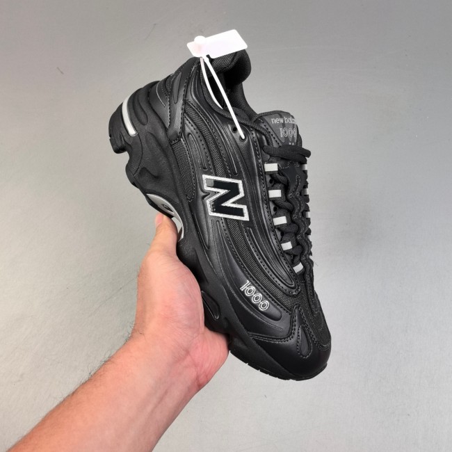 5A NB 1000 Retro Sneakers Running Shoes Black