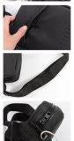 5A Men's Simple Versatile Shoulder Bag Black