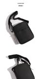 5A Men's Simple Versatile Shoulder Bag Black