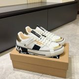 Portofino Letters Decoration Calf Leather Sneakers
