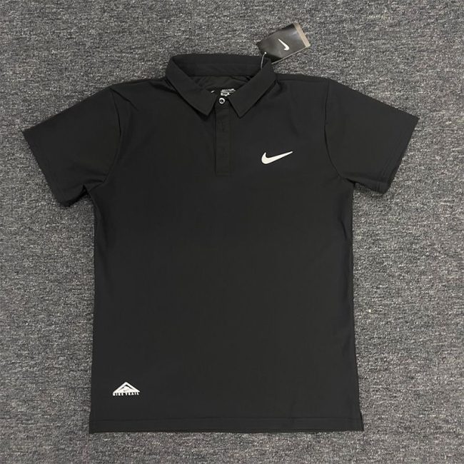 5A Dri-FIT Simple Short Sleeve Polo Black