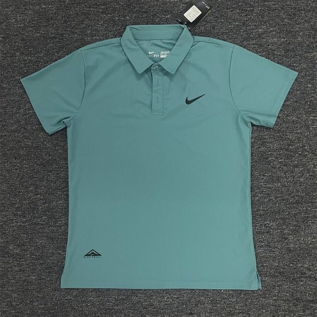 5A Dri-FIT Simple Short Sleeve Polo Blue