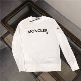 5A Autumn Round Neck Long Sleeve Sweatshirt White