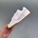 5A Forum Buckle Low Sneakers White