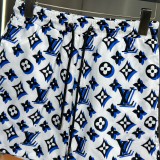 Original Swim Trunks Board shorts Quick Dry White Blue
