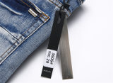 Stretch Slim Fashion Versatile Men's Jeans Light Blue 3606