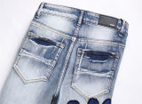 Stretch Slim Fashion Versatile Men's Jeans Light Blue 3606
