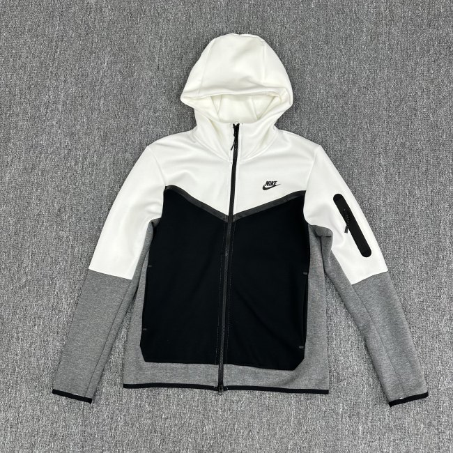 Original NSW Tech Fleece Sport Jacket Black White