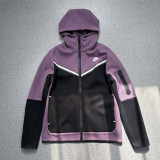 Original NSW Tech Fleece Sport Jacket Purple Black