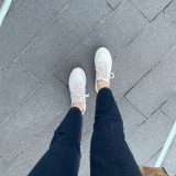 5A Medalist Leather Low Sneakers Whtie