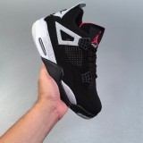 5A Jordan 4 Retro Sneakers Basketball Shoes Black
